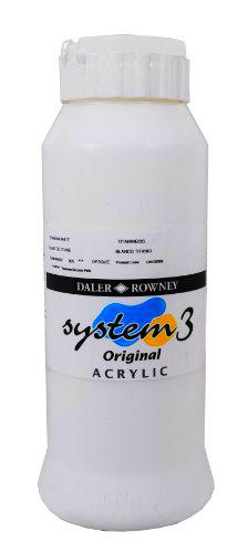 System3 Original Col.Acrílico Titanium White B.1L