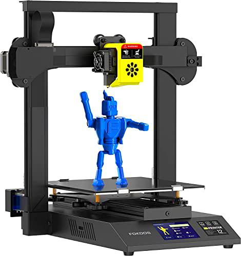 Fokoos Impresora 3D Odin-5 F3 Plegable 99% Premontada Funciona con TPU/PLA/PETG Accionamiento Directo 0.1mm Alta Precisión Doble Eje Z Pantalla Táctil Código Abierto 235x235x250mm