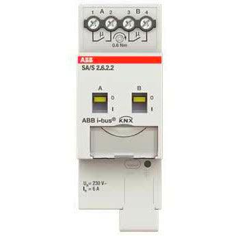 ABB EIB, Actuador KNX 2 velocidades, 6 A, REG SA/S2.6.2.2