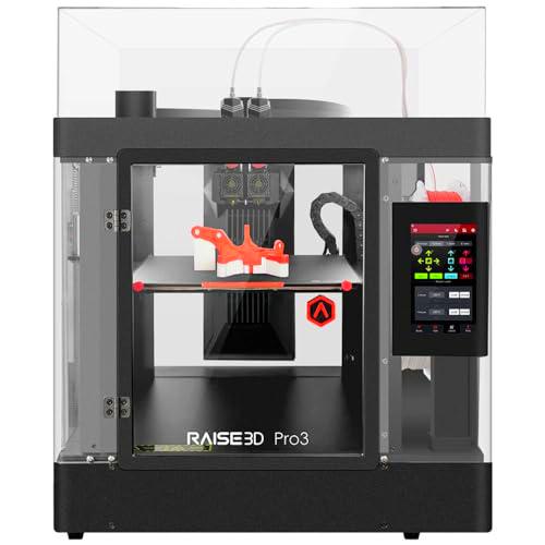 RAISE3D Pro3 Dual Extrusora Impresora 3D Cama de impresión calefactable